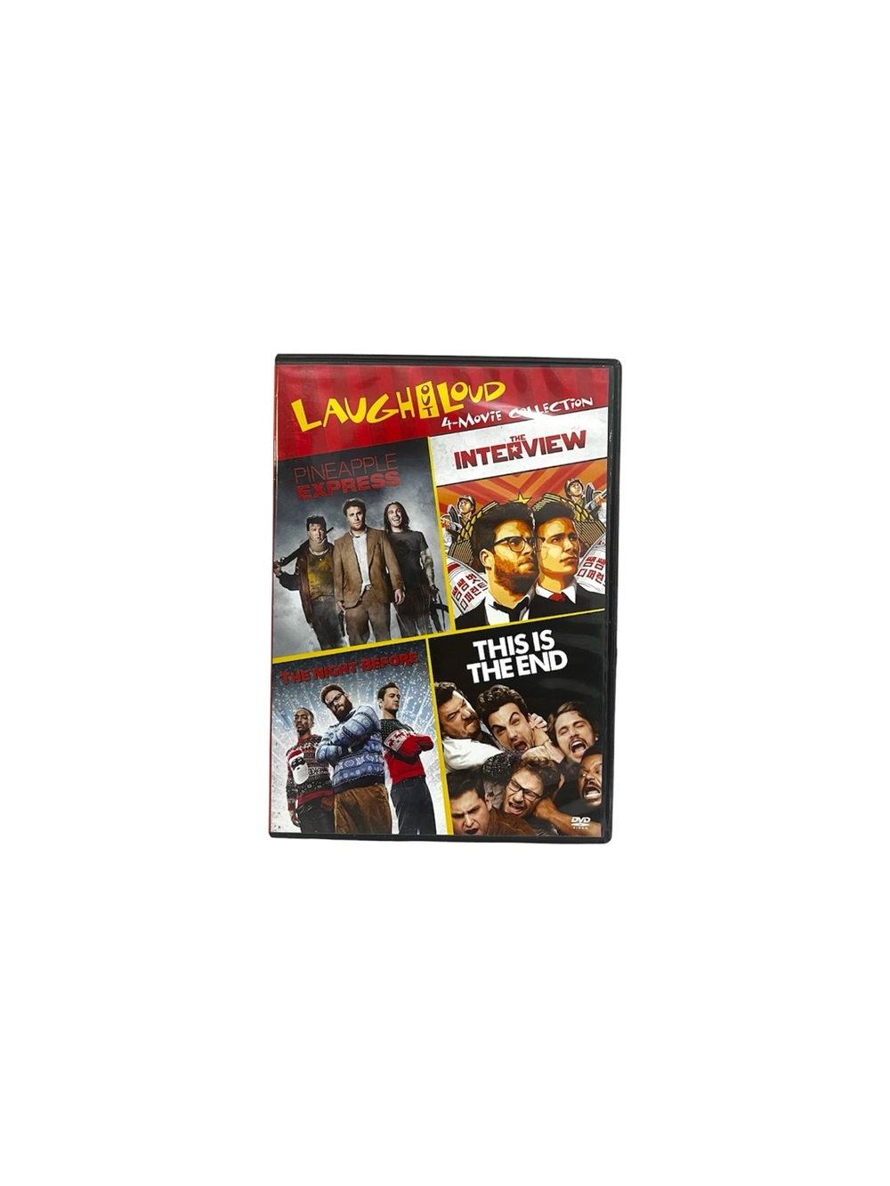 Laugh Out Loud 4-Movie Collection (DVD 2017) Seth Rogan, James Franco